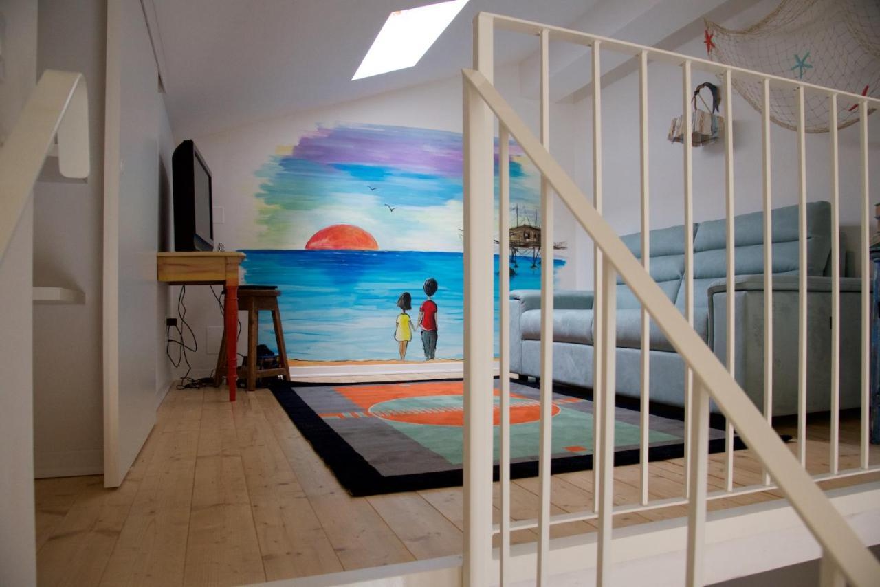 Ferienwohnung Lo Scorcio Sul Mare Marina di San Vito Exterior foto