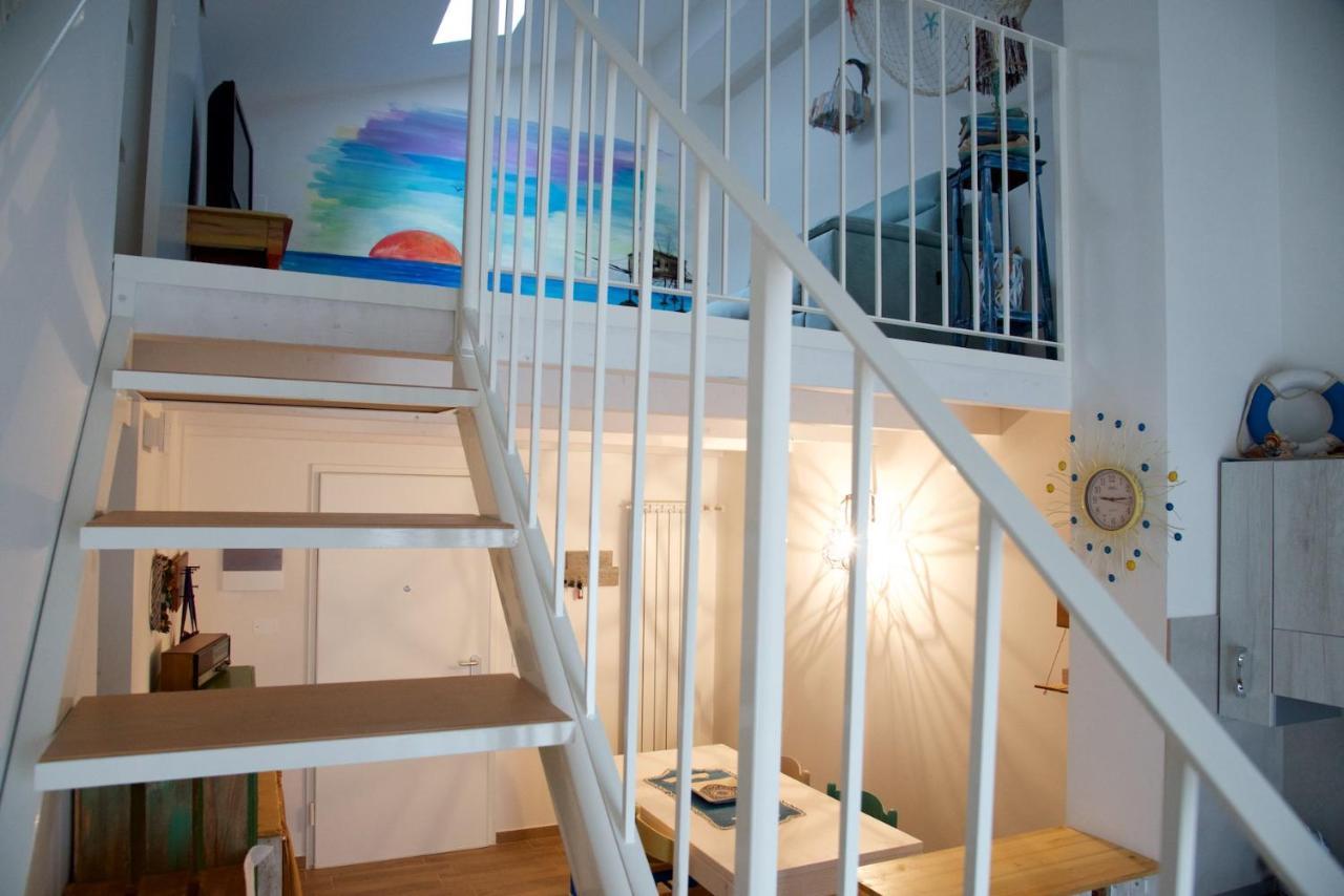Ferienwohnung Lo Scorcio Sul Mare Marina di San Vito Exterior foto