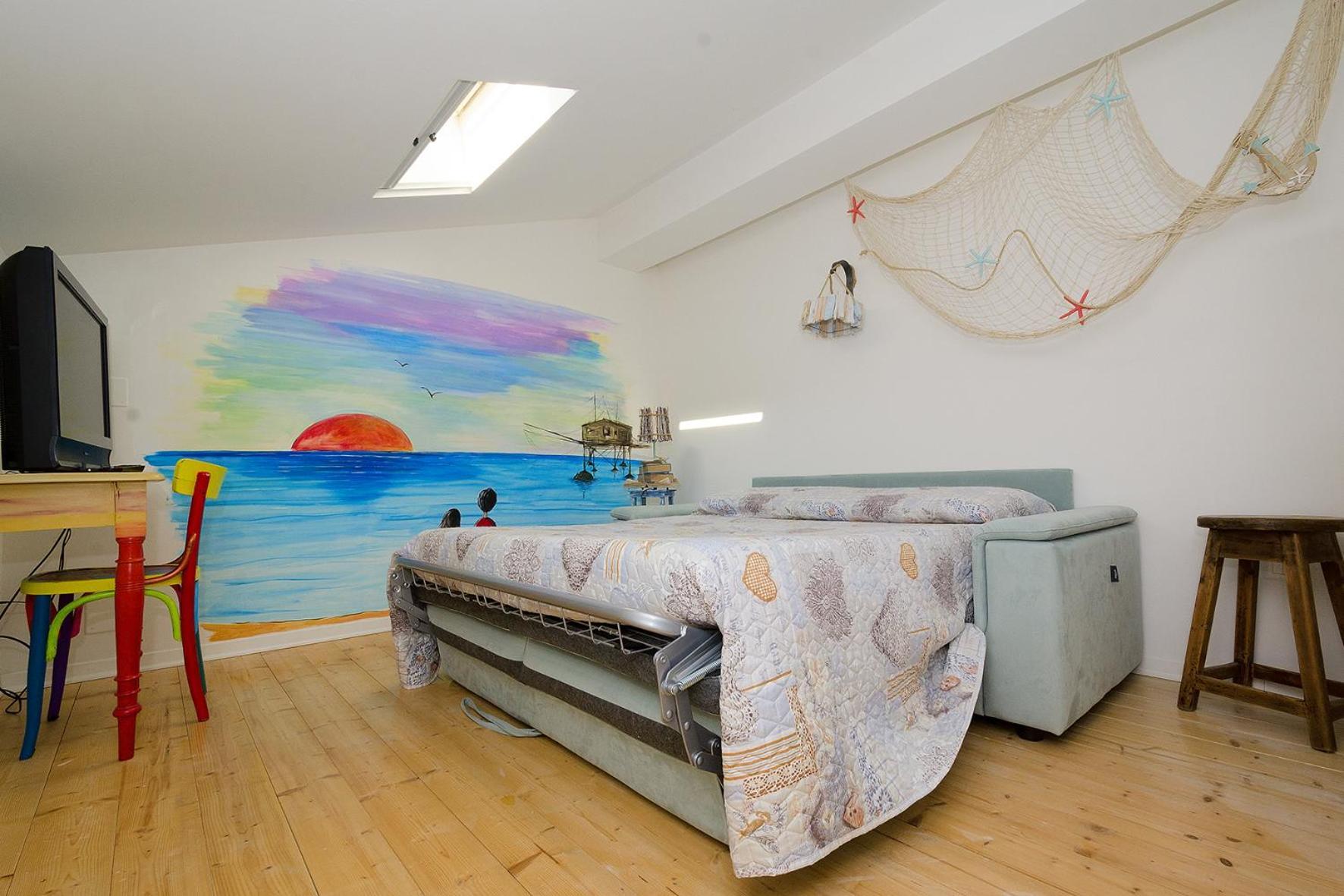 Ferienwohnung Lo Scorcio Sul Mare Marina di San Vito Exterior foto