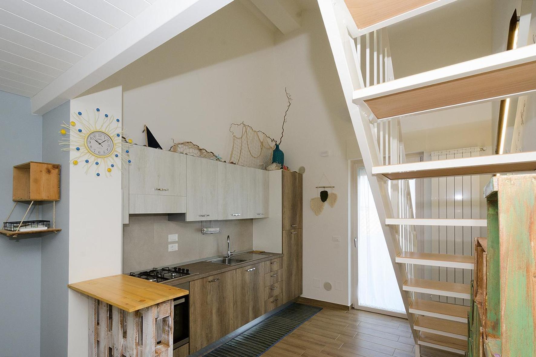Ferienwohnung Lo Scorcio Sul Mare Marina di San Vito Exterior foto