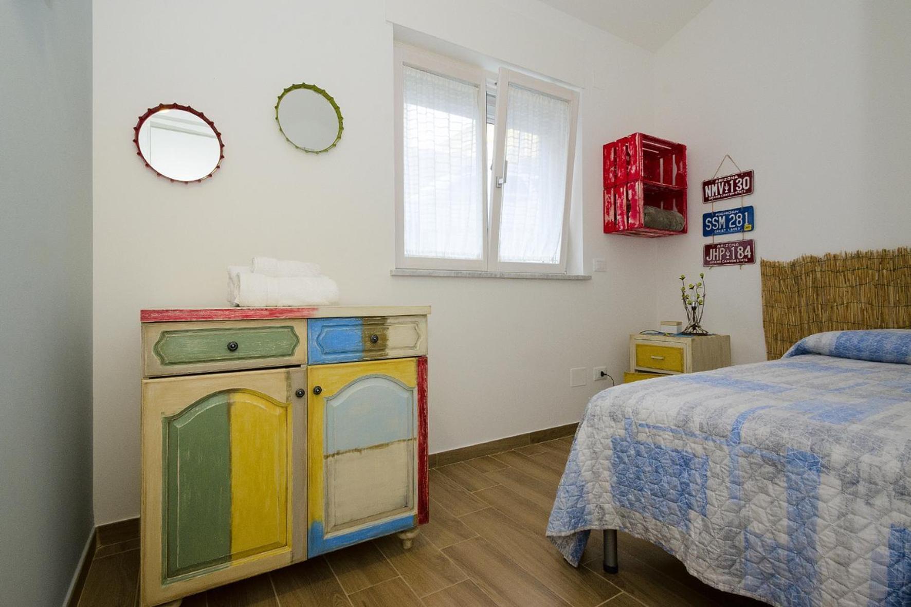 Ferienwohnung Lo Scorcio Sul Mare Marina di San Vito Exterior foto