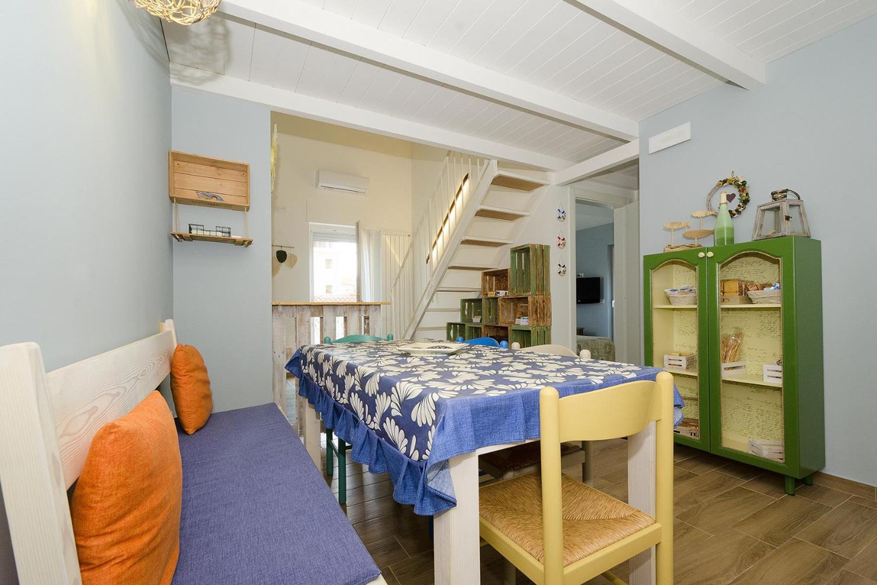 Ferienwohnung Lo Scorcio Sul Mare Marina di San Vito Exterior foto